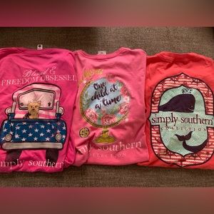 Simply Southern T-Shirt Bundle Size Large